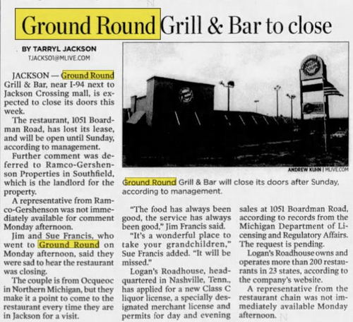 Ground Round - May 21 2013 Article